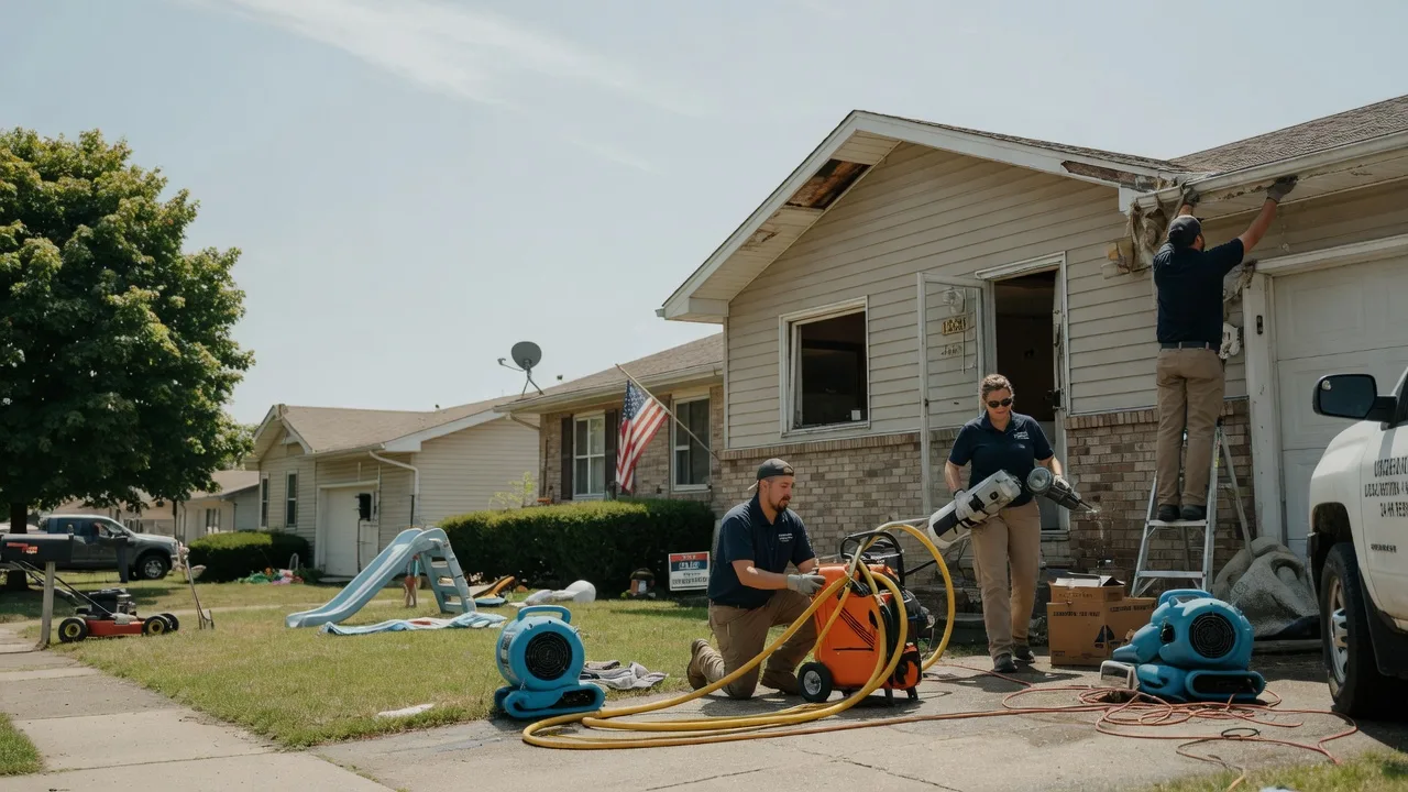 Water Damage Restoration in Lebo, KS near me